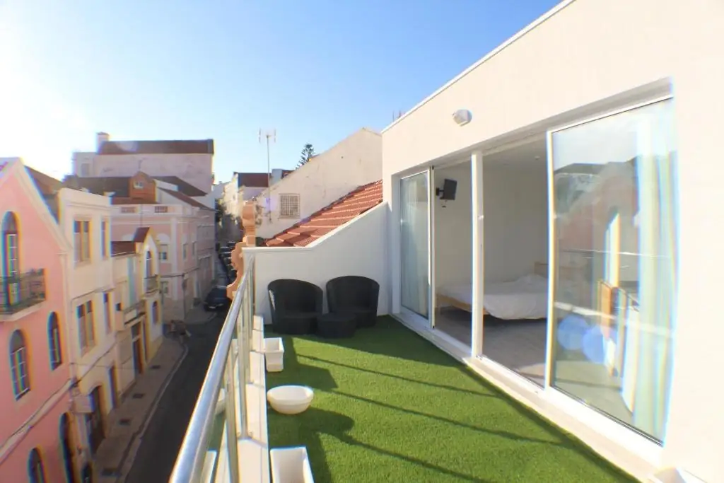 Bike Suite terrace view